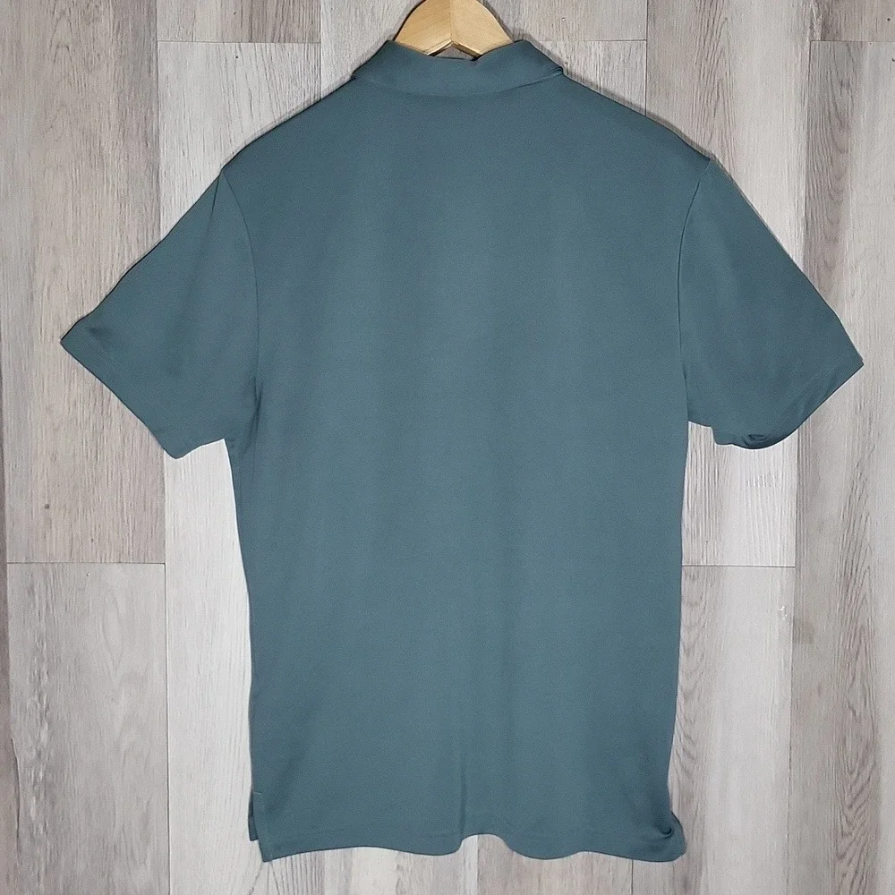 Adidas Mens Medium‎ Novelty Colorblock Jersey Golf Polo Shirt Preppy Sports